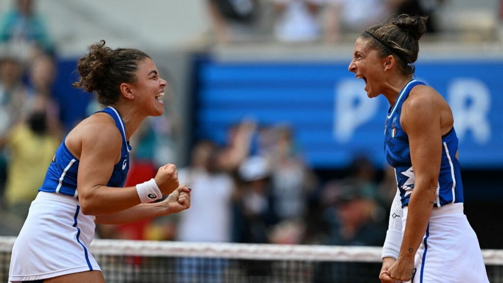 Jasmine Paolini e Sara Errani